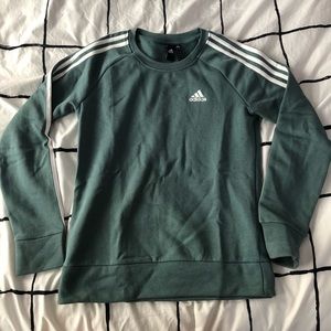 Green Adidas Crewneck Sweatshirt